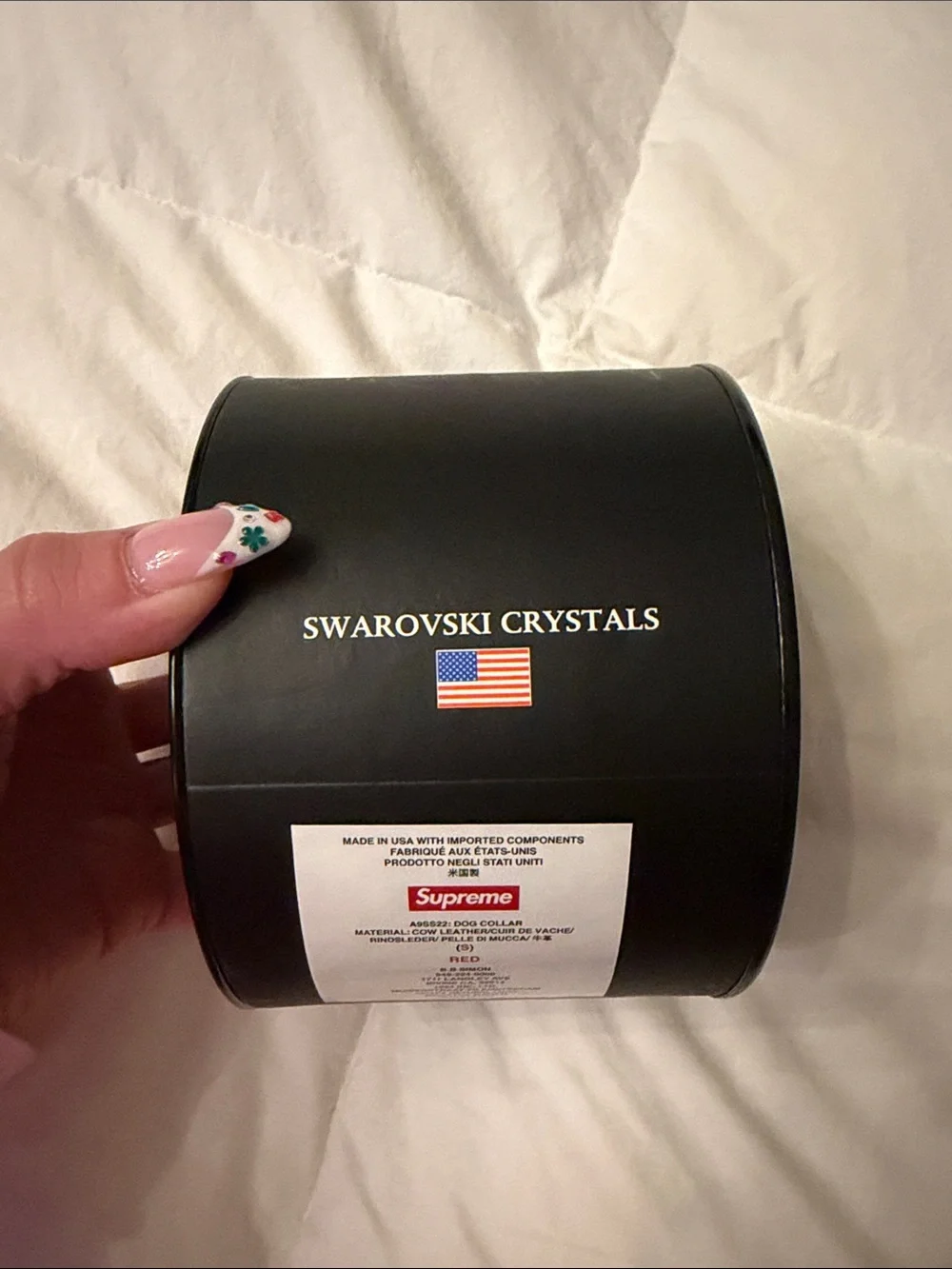 NWT AUTHENTIC SUPREME B.B. Simon dog collar